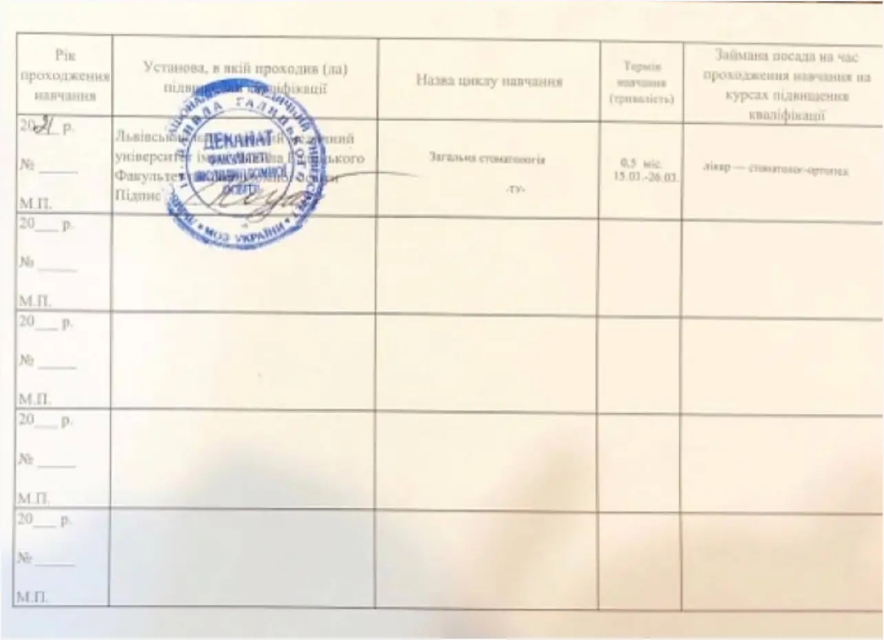 Сертификат 30